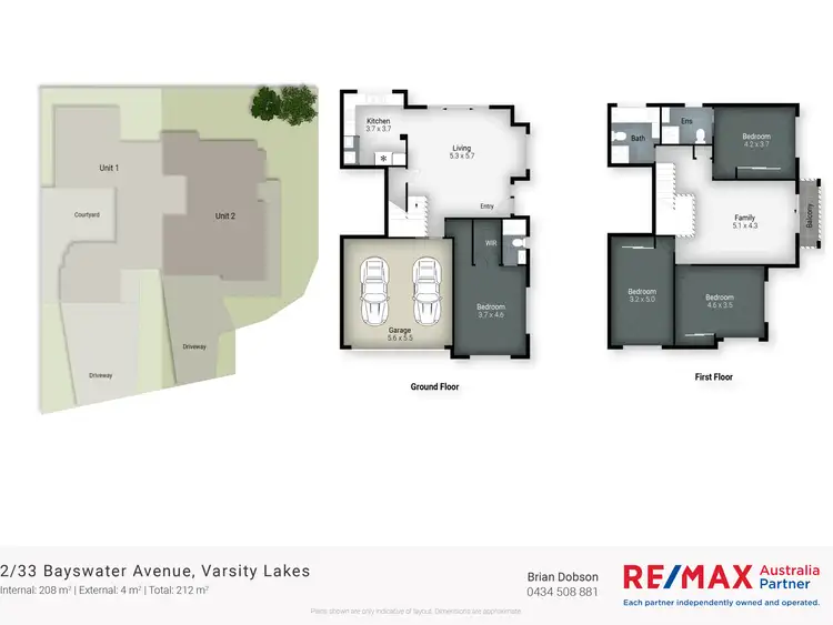 Floorplan of Homely house listing, 2/33 Bayswater Ave, Varsity Lakes QLD 4227