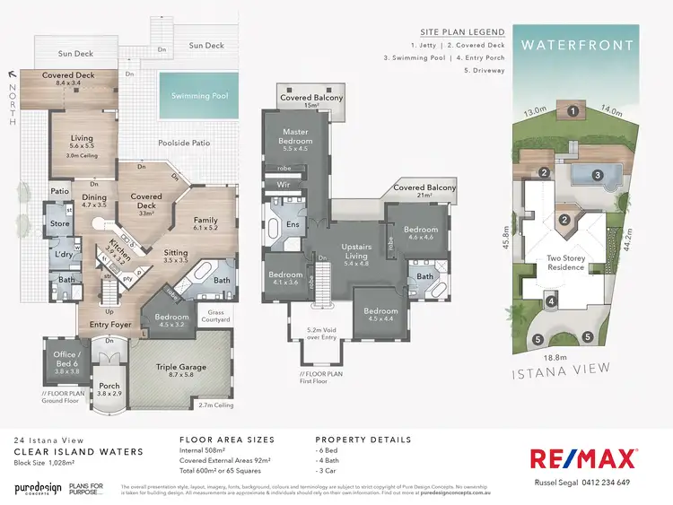 Floorplan of Homely house listing, 24 Istana View, Clear Island Waters QLD 4226