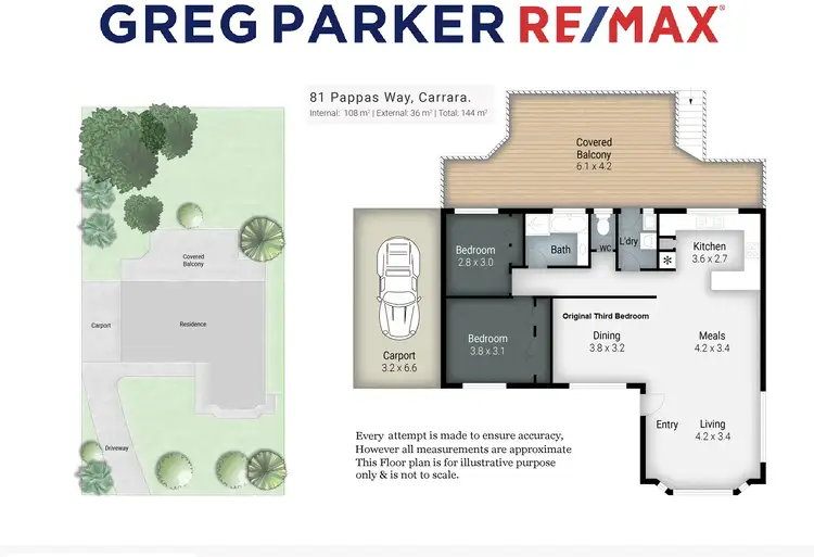 Floorplan of Homely house listing, 81 Pappas Way, Carrara QLD 4211