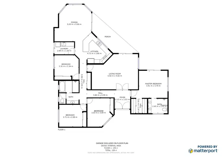 Floorplan of Homely house listing, 21 Ballarat Court, Tallai QLD 4213