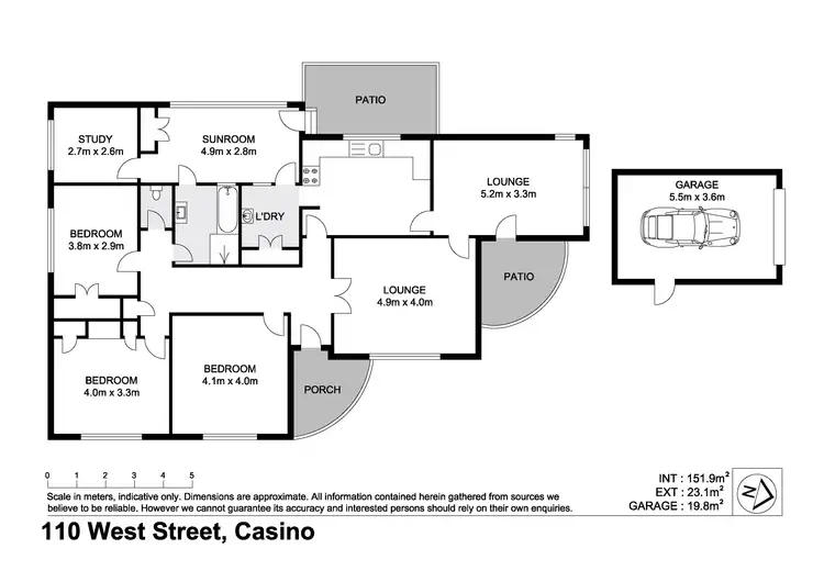 Floorplan of Homely house listing, 110 West Street, Casino NSW 2470
