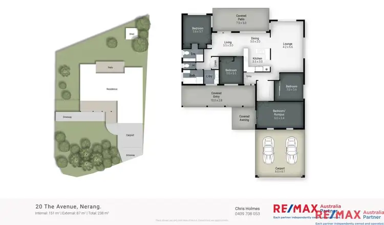 Floorplan of Homely house listing, 20 THE AVENUE, Nerang QLD 4211