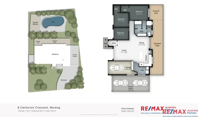 Floorplan of Homely house listing, 8 Centurion Crescent, Nerang QLD 4211