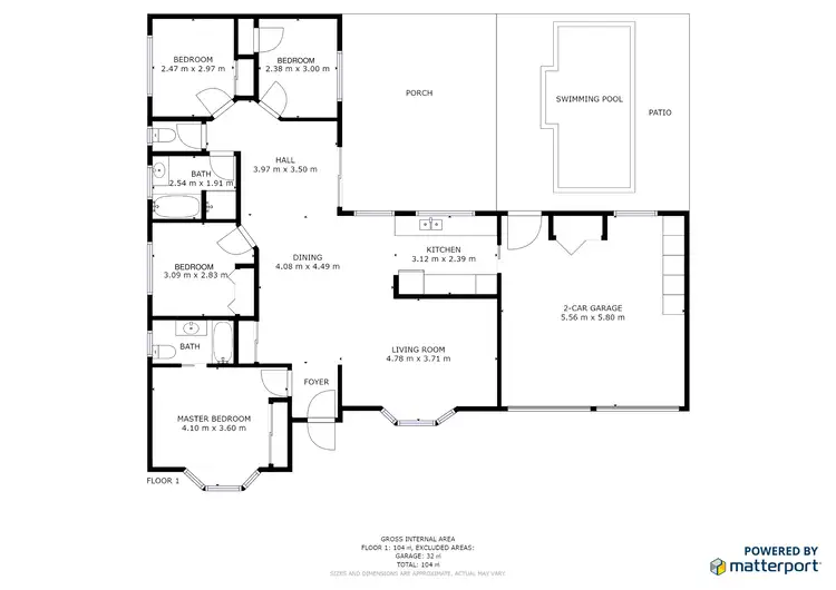 Floorplan of Homely house listing, 14 Altos Court, Mudgeeraba QLD 4213