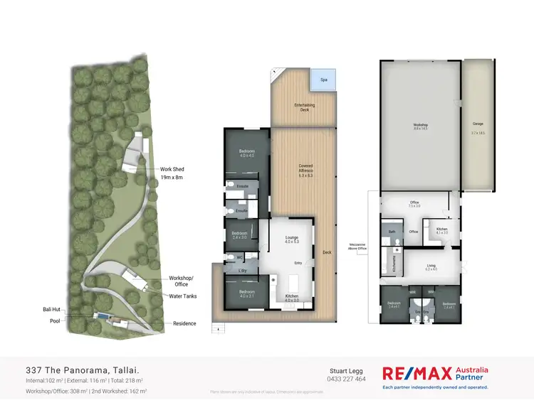 Floorplan of Homely house listing, 337 The Panorama, Tallai QLD 4213