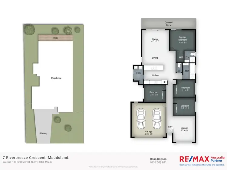 Floorplan of Homely house listing, 7 Riverbreeze Crescent, Maudsland QLD 4210