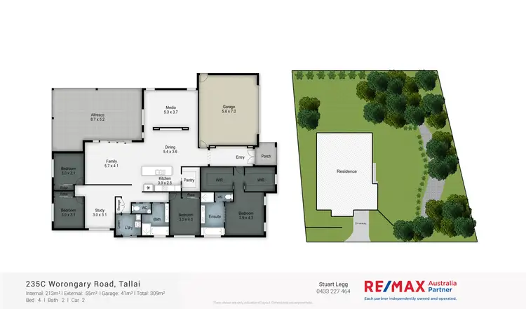 Floorplan of Homely house listing, 235c Worongary Road, Tallai QLD 4213
