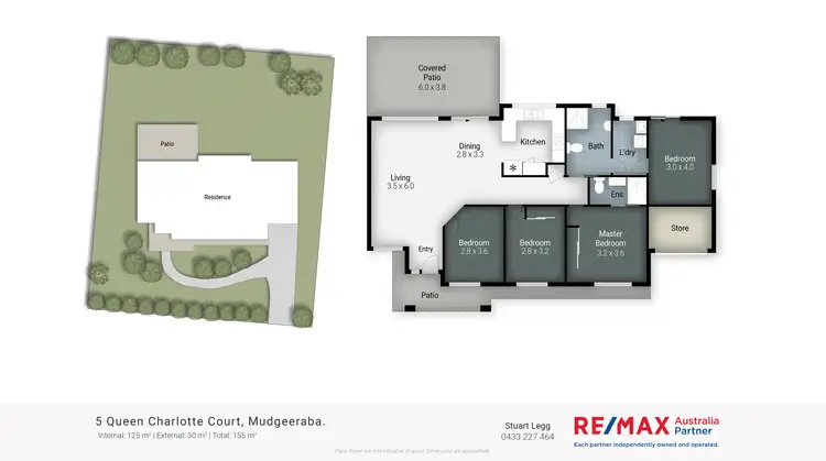 Floorplan of Homely house listing, 5 Queen Charlotte Ct, Mudgeeraba QLD 4213