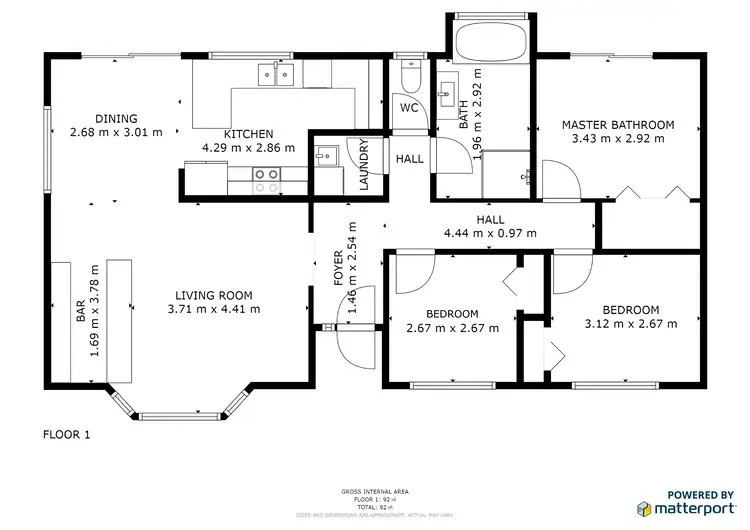 Floorplan of Homely house listing, 23 Chippewa Circuit, Mudgeeraba QLD 4213