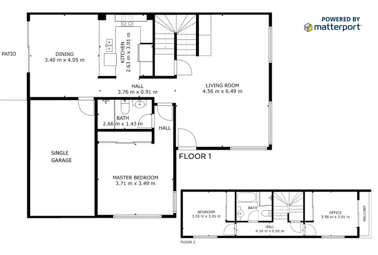 Floorplan of Homely house listing, 1/57 Riverpark Drive, Nerang QLD 4211