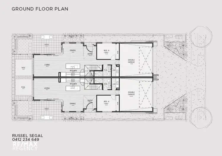 Floorplan of Homely villa listing, 1/48 Albion Avenue, Miami QLD 4220