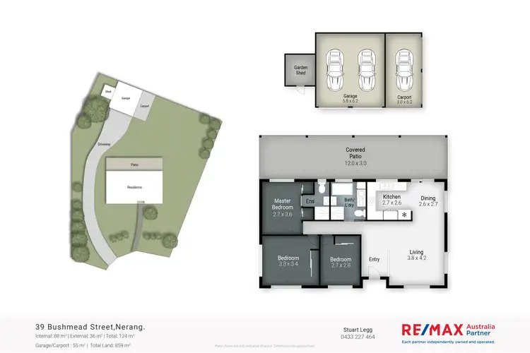 Floorplan of Homely house listing, 39 Bushmead Street, Nerang QLD 4211