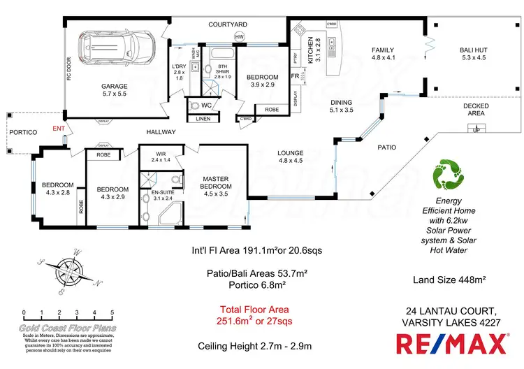 Floorplan of Homely house listing, 24 Lantau Street, Varsity Lakes QLD 4227