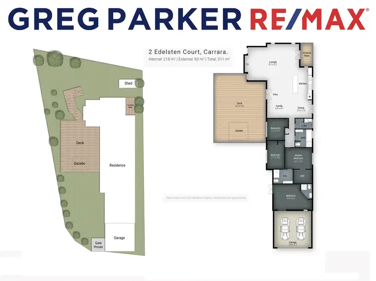 Floorplan of Homely house listing, 2 Edelsten Court, Carrara QLD 4211
