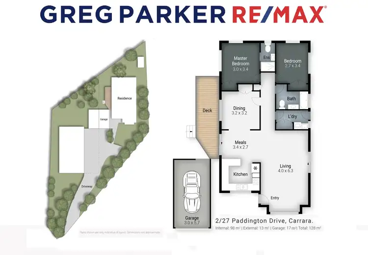 Floorplan of Homely house listing, 2/27 Paddington Drive, Carrara QLD 4211