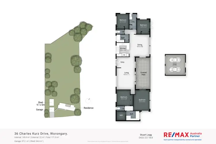 Floorplan of Homely house listing, 36 Charles Kurz Drive, Worongary QLD 4213