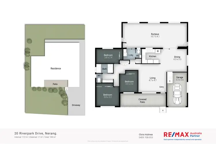 Floorplan of Homely house listing, 20 Riverpark Drive, Nerang QLD 4211
