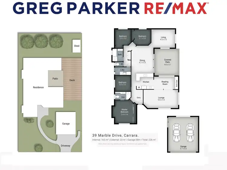 Floorplan of Homely house listing, 39 Marble Drive, Carrara QLD 4211