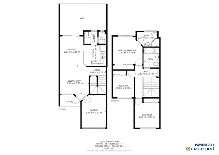 Floorplan of Homely townhouse listing, 7/17 Douma Drive, Mudgeeraba QLD 4213