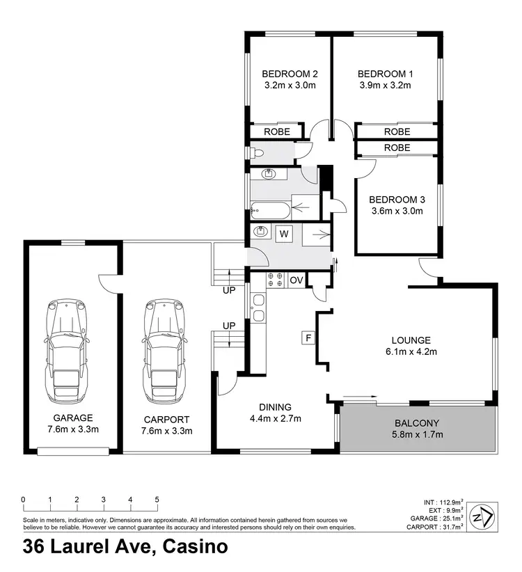 Floorplan of Homely house listing, 36 Laurel Avenue, Casino NSW 2470