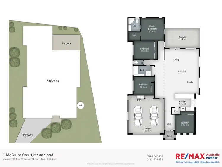 Floorplan of Homely house listing, 1 Mcguire Court, Maudsland QLD 4210