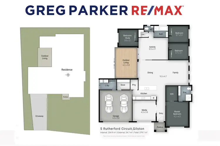 Floorplan of Homely house listing, 5 Rutherford Circuit, Gilston QLD 4211