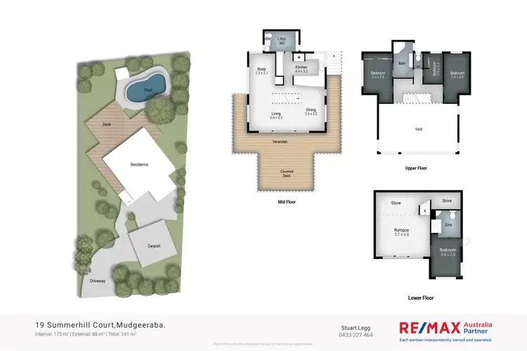 Floorplan of Homely house listing, 19 Summerhill Court, Mudgeeraba QLD 4213