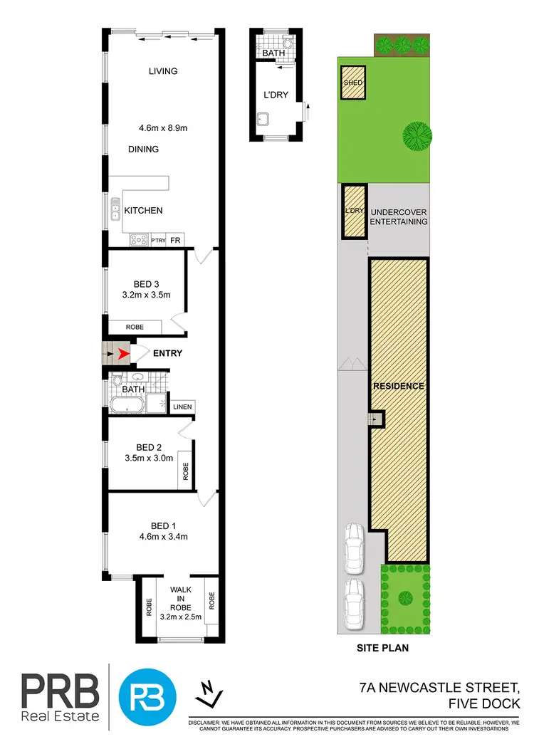 Floorplan of Homely house listing, 7A Newcastle Street, Five Dock NSW 2046