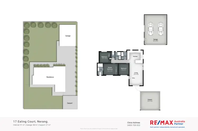 Floorplan of Homely house listing, 17 Ealing Ct, Nerang QLD 4211