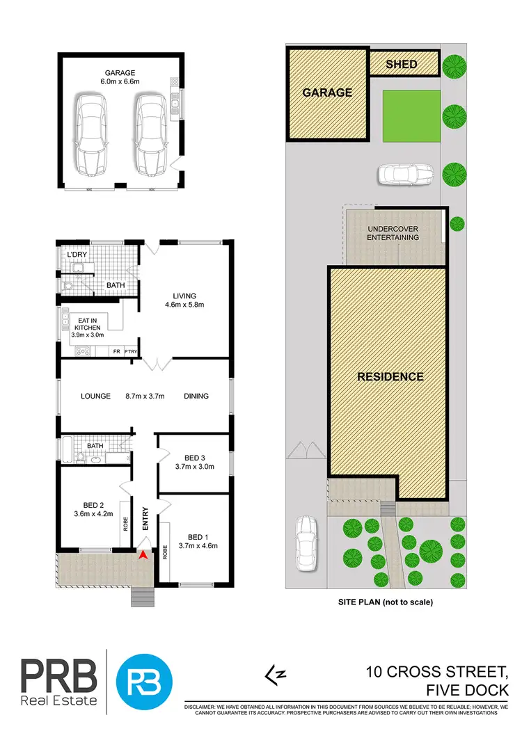 Floorplan of Homely house listing, 10 Cross Street, Five Dock NSW 2046