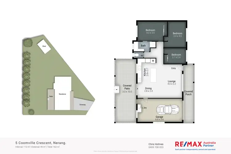 Floorplan of Homely house listing, 5 Coomville Crescent, Nerang QLD 4211