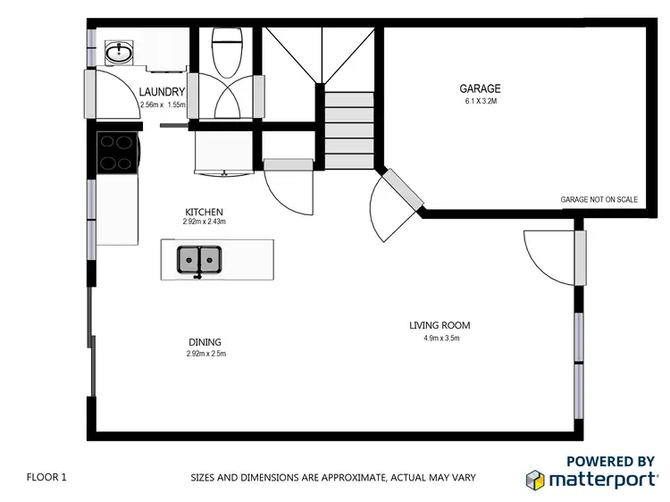 Floorplan of Homely townhouse listing, 3/17 Douma Dr, Mudgeeraba QLD 4213
