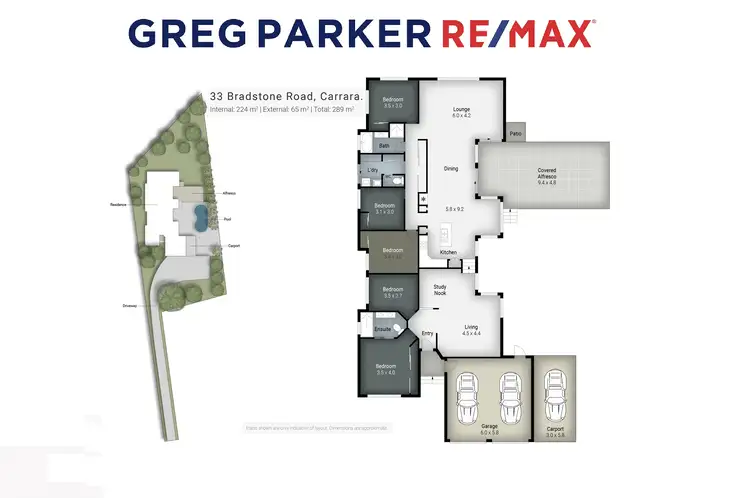 Floorplan of Homely house listing, 33 Bradstone Rd, Carrara QLD 4211