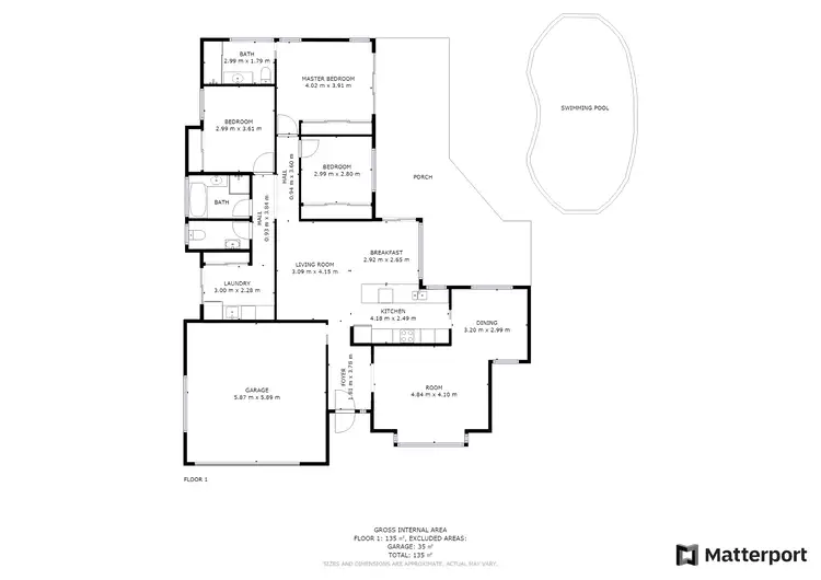 Floorplan of Homely house listing, 11 Holterman Court, Mudgeeraba QLD 4213