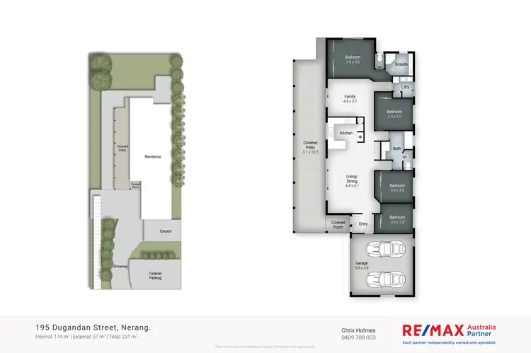 Floorplan of Homely house listing, 195 Dugandan Street, Nerang QLD 4211