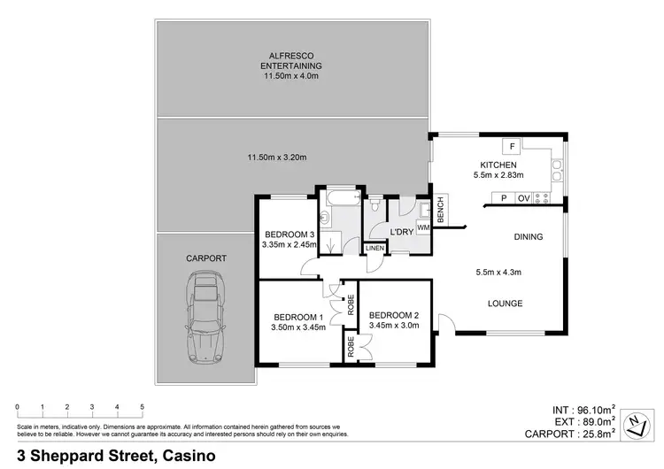 Floorplan of Homely house listing, 3 Sheppard Street, Casino NSW 2470