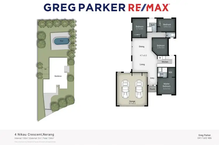 Floorplan of Homely house listing, 4 Nikau Crescent, Nerang QLD 4211