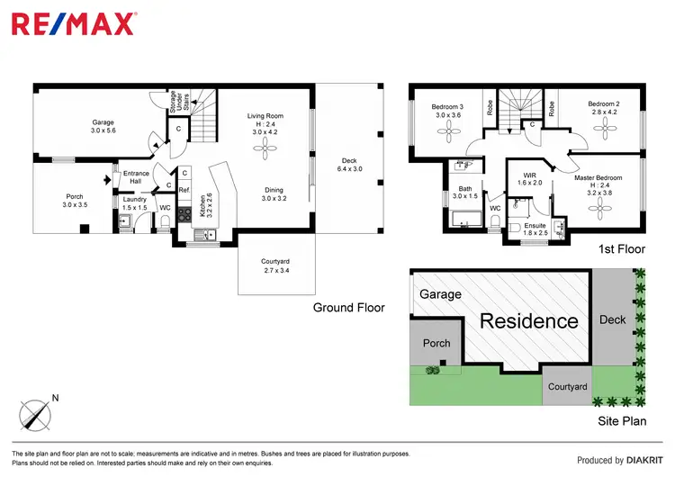 Floorplan of Homely townhouse listing, 34/14 Bridgman Dve, Reedy Creek QLD 4227