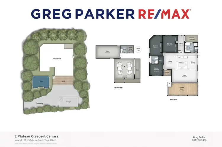 Floorplan of Homely house listing, 2 Plateau Crescent, Carrara QLD 4211