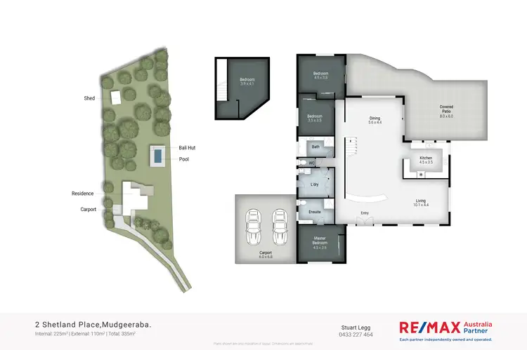 Floorplan of Homely house listing, 2 Shetland Place, Mudgeeraba QLD 4213