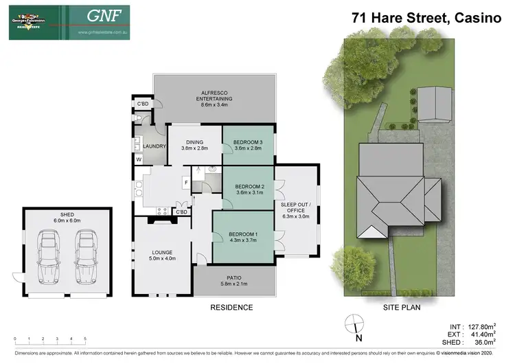 Floorplan of Homely house listing, 71 Hare Street, Casino NSW 2470
