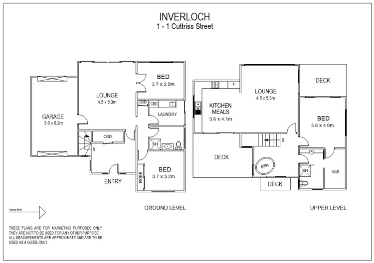Floorplan of Homely house listing, 1/1 Cuttriss Street, Inverloch VIC 3996