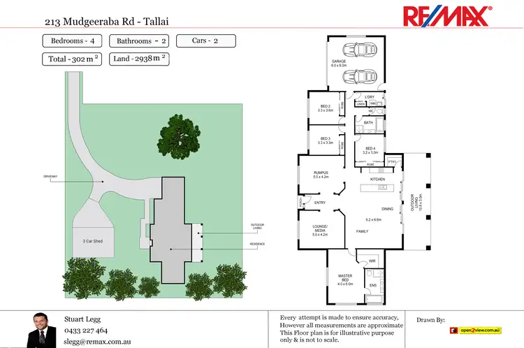 Floorplan of Homely house listing, 213B Mudgeeraba Rd, Tallai QLD 4213