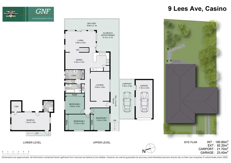 Floorplan of Homely house listing, 9 Lees Avenue, Casino NSW 2470