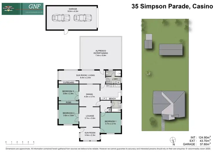 Floorplan of Homely house listing, 35 Simpson Parade, Casino NSW 2470