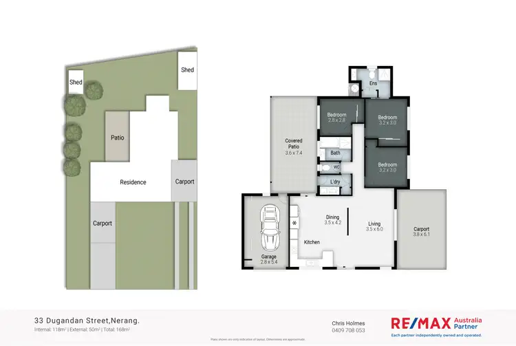 Floorplan of Homely house listing, 33 Dugandan St, Nerang QLD 4211