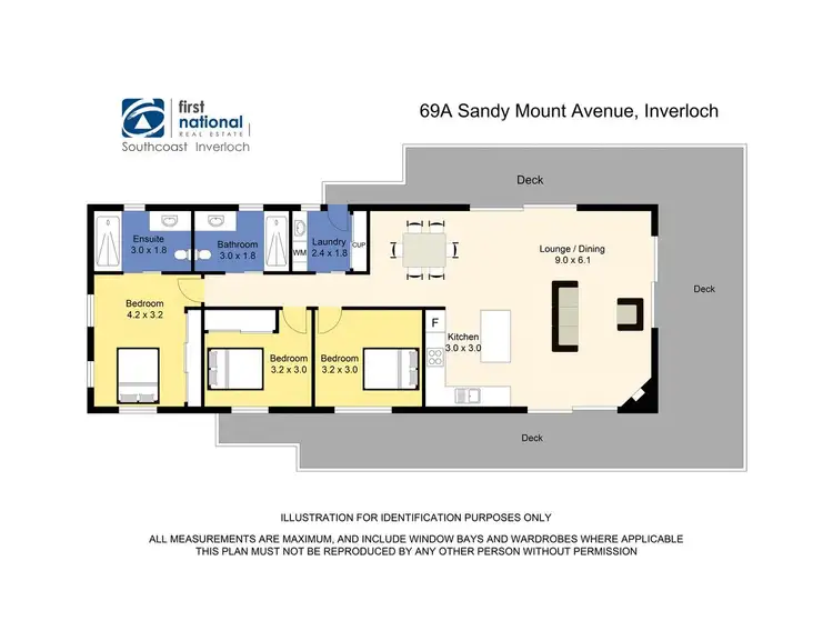 Floorplan of Homely house listing, 69A Sandymount Avenue, Inverloch VIC 3996
