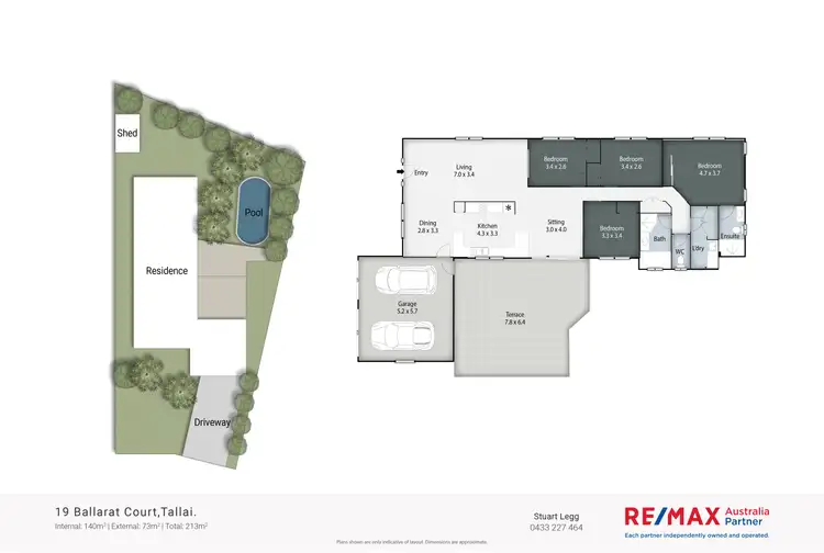 Floorplan of Homely house listing, 19 Ballarat Court, Tallai QLD 4213