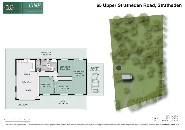 Floorplan of Homely house listing, 65 Upper Stratheden Road, Stratheden NSW 2470