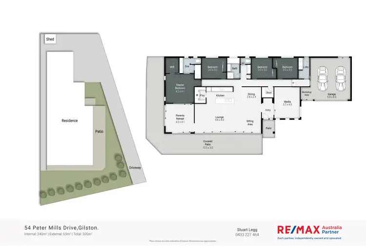 Floorplan of Homely house listing, 54 Peter Mills Drive, Gilston QLD 4211